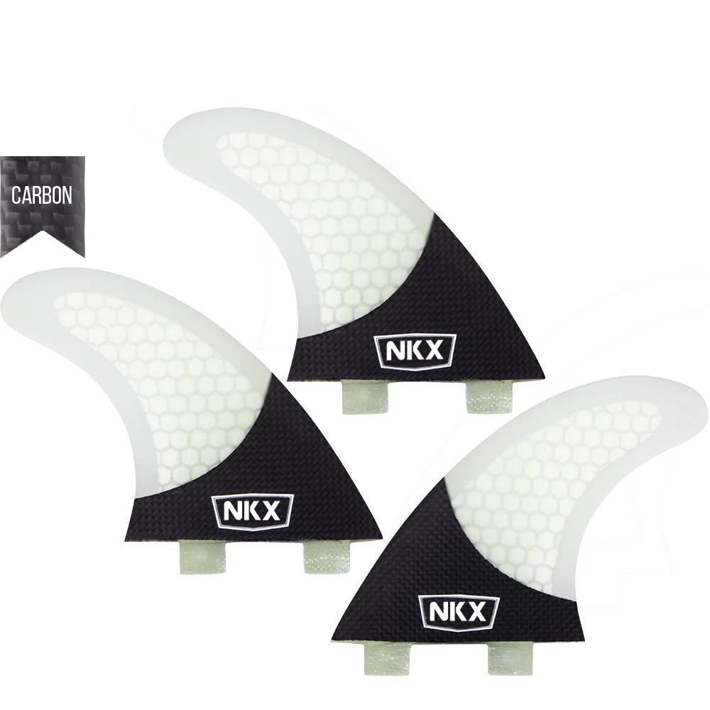 NKX Triple Honeycomb / Carbon Fiber FCS Fin