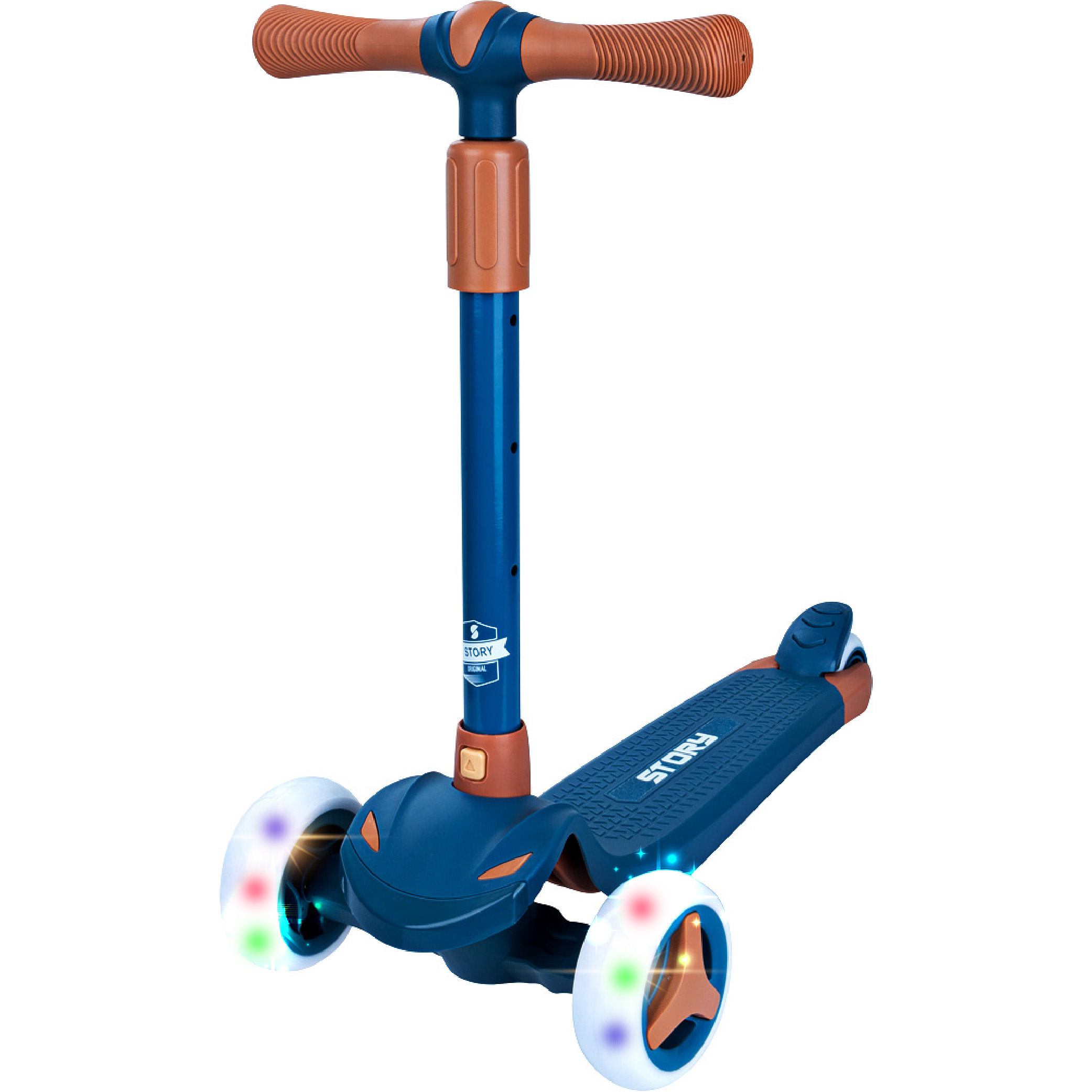 Story Mini Friends LED deluxe 3-wheel kids scooter