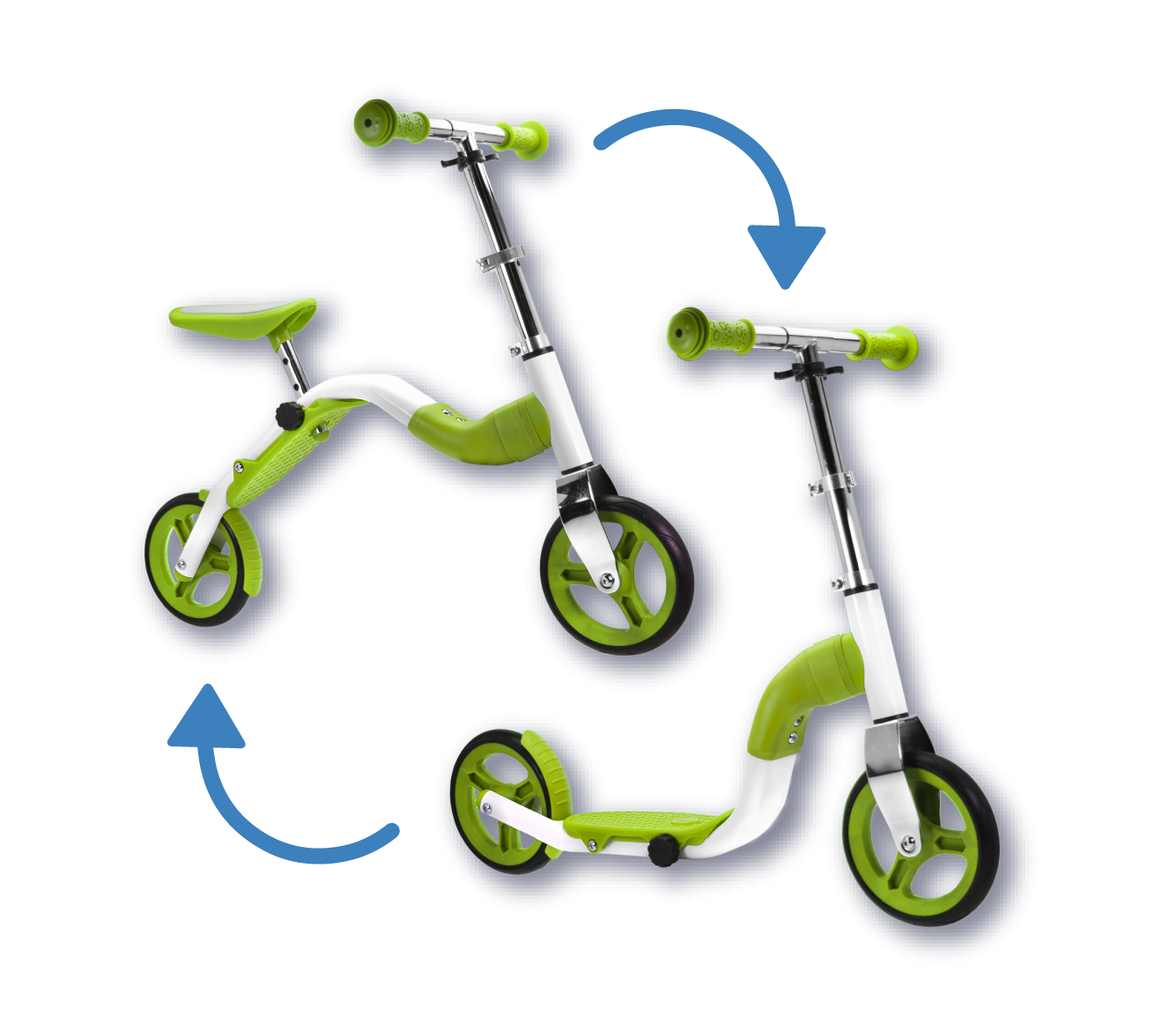 Scoobik Løbecykel / Løbehjul for børn og unge