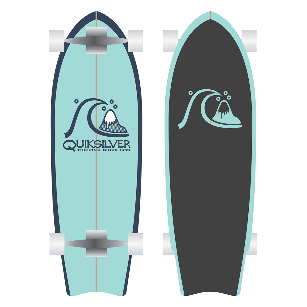 Quiksilver Complete Surfskate 28"