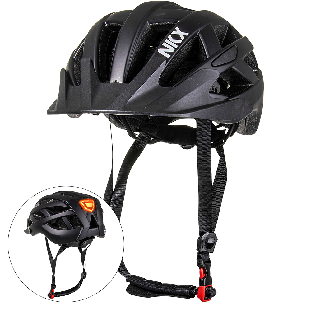 NKX City LED Bicycle Helmet with built-in light