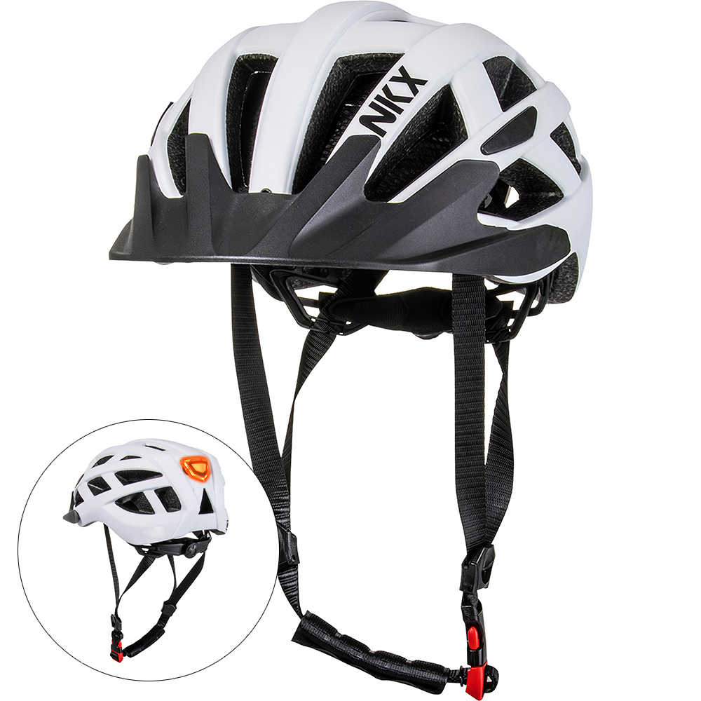 NKX City LED Bicycle Helmet with built-in light