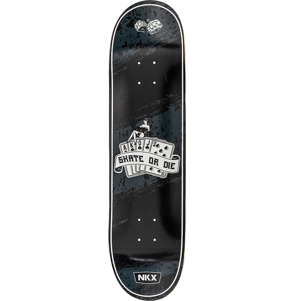 NKX Skate Or Die Skateboard Deck 7.5"