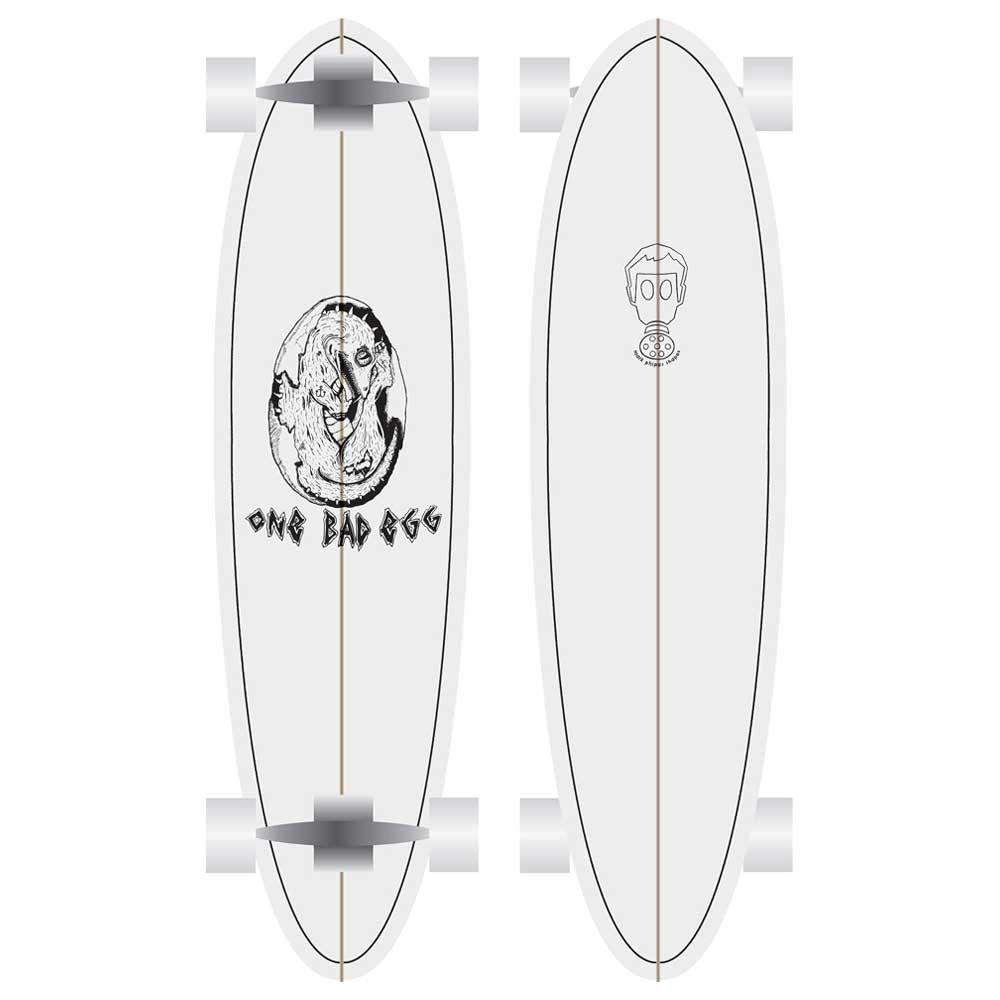 Quiksilver One Bad Egg Complete Surfskate 35"