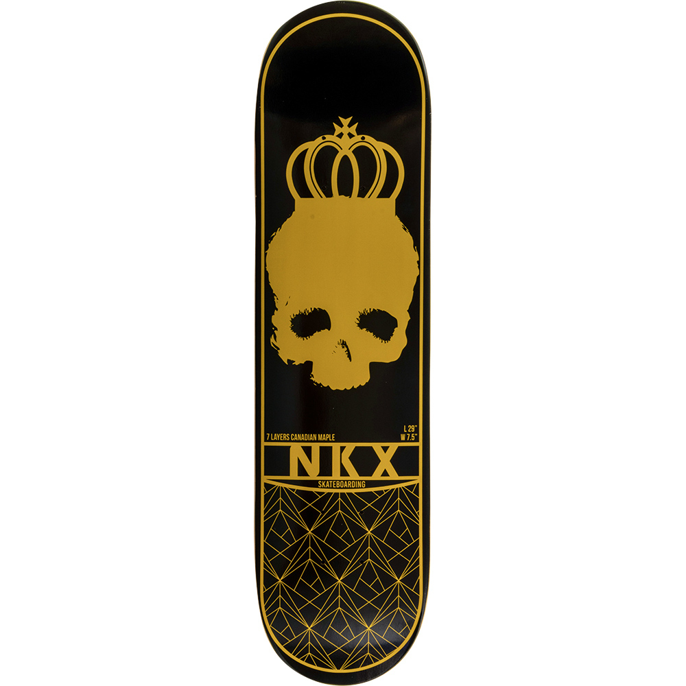 NKX Skeleton Skateboard Deck