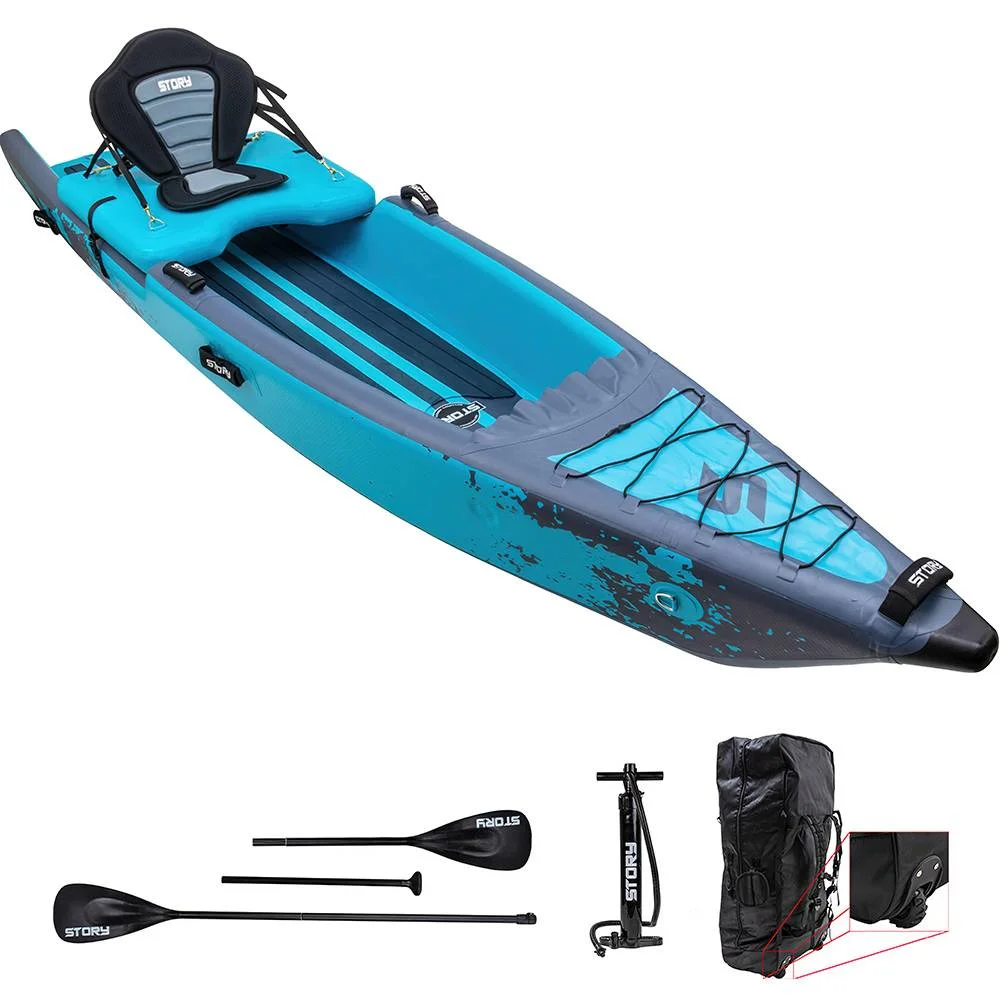 Story Hunter Hybrid Siton top Chasse, Pêche Kayak, Canoë et SUP - gonflable
