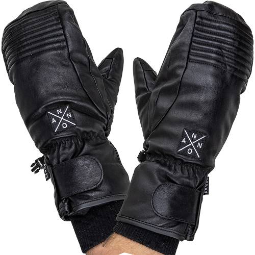 Annox Peak Leather Ski Gloves