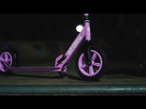 Story Civic Comfort Air-wheels Foldable Kick Scooter