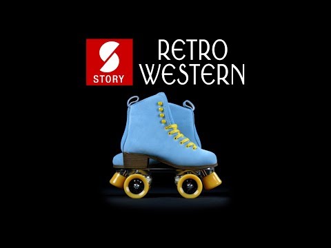 Story Retro Western Quad Skates