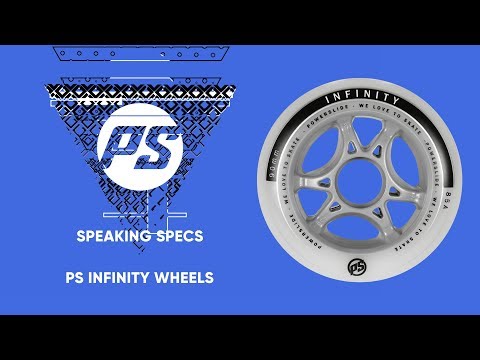 Powerslide Infinity Inline Skate Wheels 4-Pack-80 mm